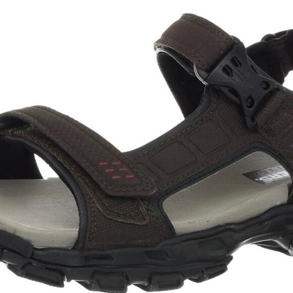 Skechers men's sandals in brown - Picture 4 of 8